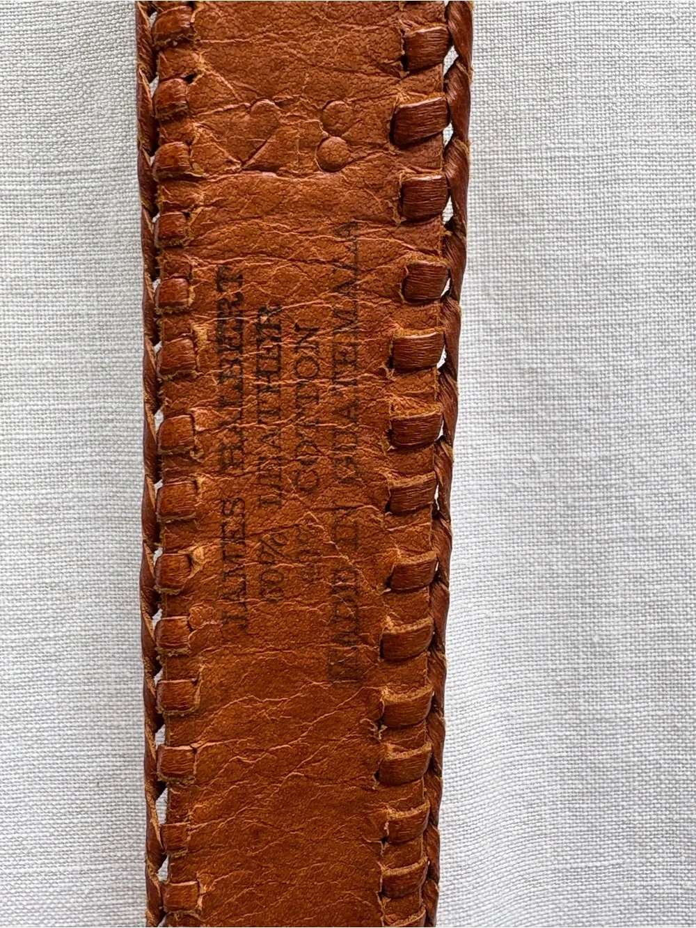 Vintage Handmade Belts From Guatemala Medium Set of 2